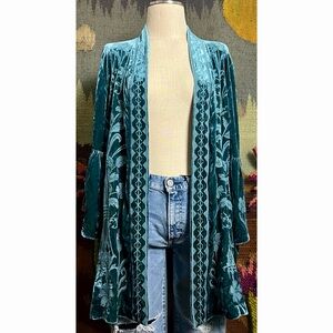 Johnny Was Talithia Velvet Kimono M